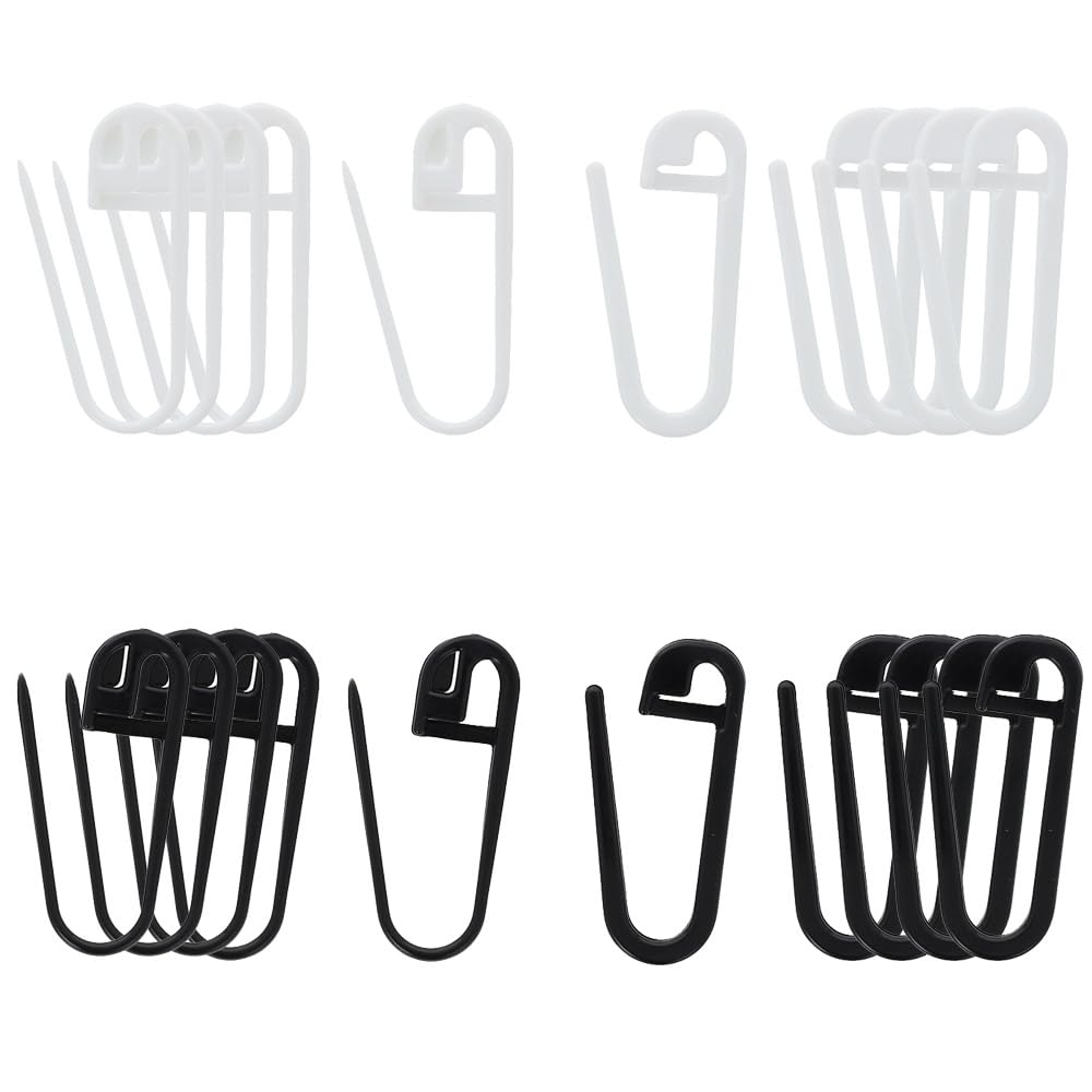 Seeknit - Seeknit White - Black Memoric Stitch Markers - 1 Unit