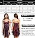 Avidlove Lingerie for Women Lace Babydoll Sexy Chemise V Neck Mesh Sleepwear Purple Large
