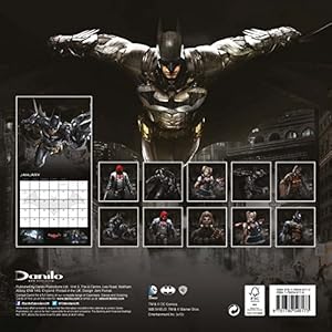 The Official Batman Arkham 2016 Square Calendar