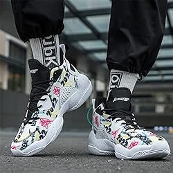 Basketball Shoes for Men Breathable Running Shoes