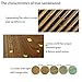 Wood comb, wide tooth comb ,nature Green sandalwood comb hand made 100% nature hair comb Anti static wide tooth hair comb fine tooth hair comb Scalp massage combs nature made