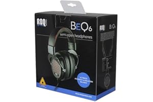 ROQ Audio Professional Headphones (BEQ6), Black+Red