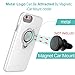 ICONFLANG iPhone 6 Case with Ring Kickstand, 360 Degree Rotating Ring Grip Case for iPhone6/6s Dual Layer Shockproof Impact Protection 6Case Compatible with Magnetic Car Mount-White Grey
