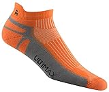 Wigwam Men's Large Dri-release Ironman Thunder Pro Low Cut Socks (Orange)