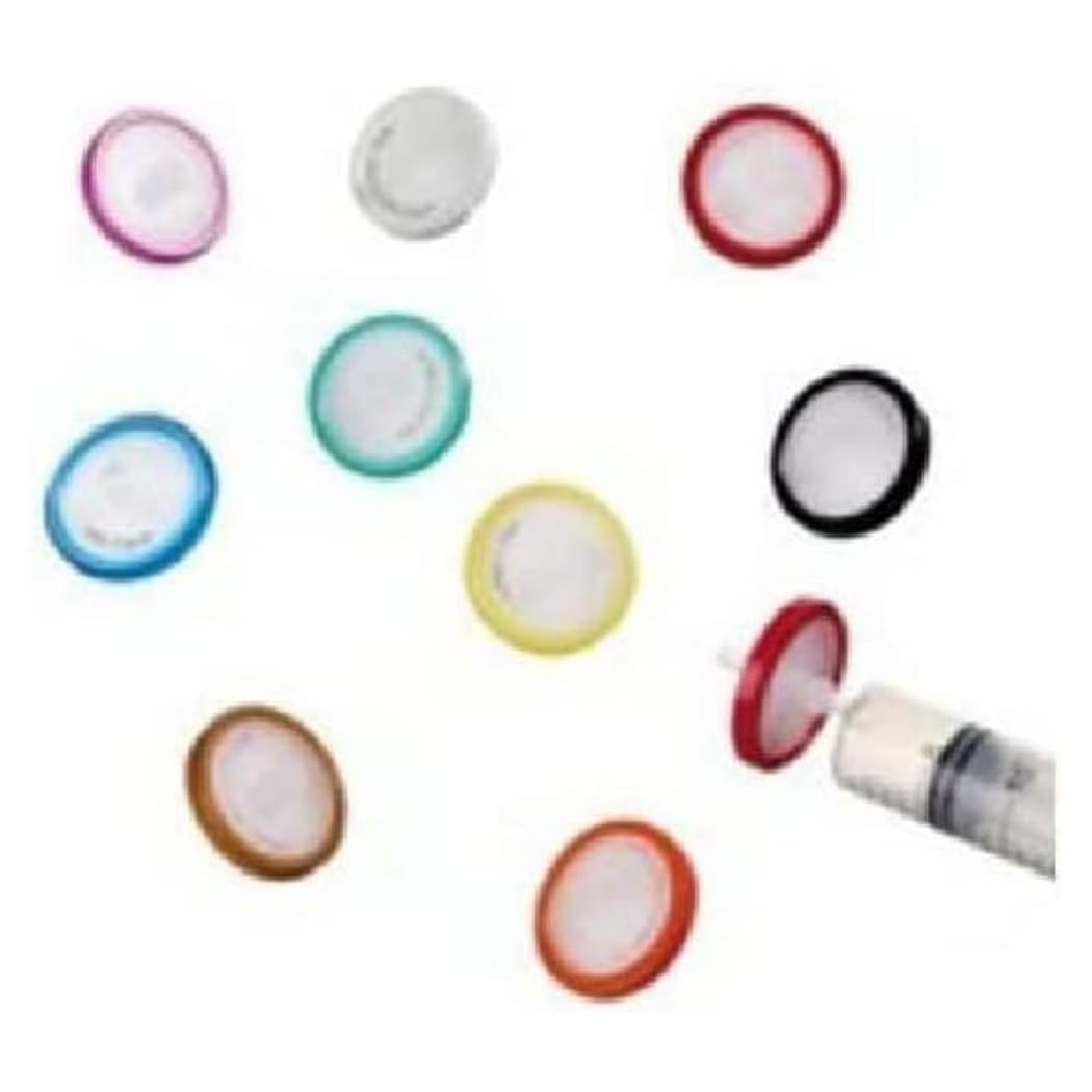 Neolab 7 8808 HPLC Syringe Filter 1-2 Micron, Fibreglass 30 mm Orange (Pack of 100)