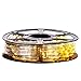 PYSICAL FBA_7995627 Rope, 120V Waterproof LED String Lights for Indoor, Outdoor, Backyards, Garden and Party Decoration(50ft/15M, 50ft/ White