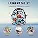 Ofeily Lunch Tote, Lunch boxes Lunch bags with Fine Neoprene Material Waterproof Picnic Lunch Bag Mom Bag (Leaf)