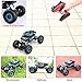 ZJTL Remote Control Toy Blue Rally Buggy RC Car 2.4Ghz 4 WD High Speed Crawler 1:18 Scale Size w/ Working Suspension, Spring Shock