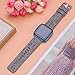 NANW Bands Compatible with Fitbit Versa/Versa 2, Versa Lite Edition Bands Small Large, Woven Fabric Accessories Strap Wristband Replacement Women Men Compatible with Fitbit Versa 2 Smartwatch