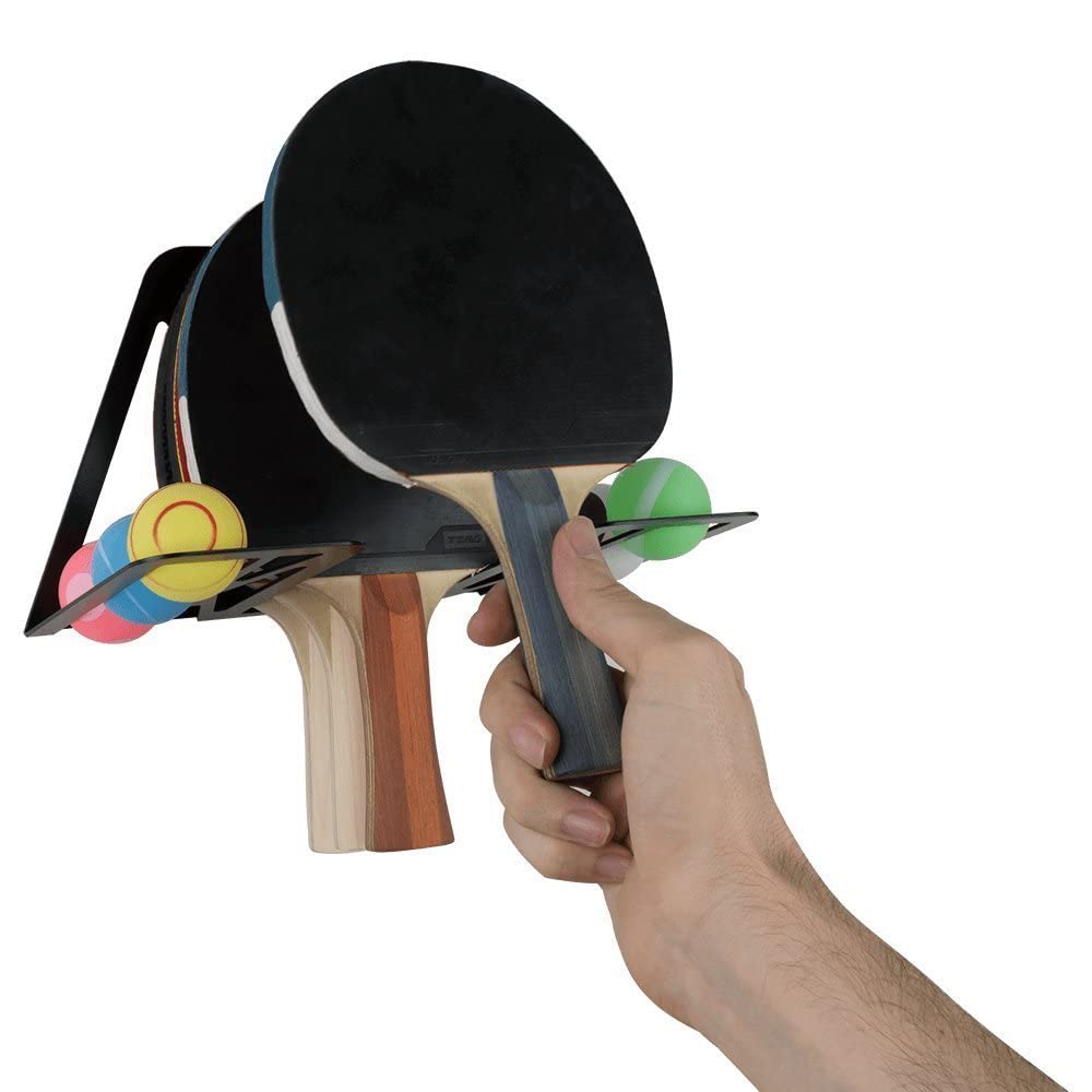 Table tennis storage rack wall mount (100% Steel) (Black)