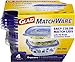 Glad Food Storage Containers - Glad MatchWare Square Containers - Two 25 Ounce - Two 42 Ounce