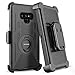 BENTOBEN Galaxy Note 9 Case, Shockproof Heavy Duty Rugged Hybrid Hard PC Cover Soft Silicone Bumper Full Body Protective Phone Case with Kickstand Belt Clip Holster for Samsung Galaxy Note 9,Black