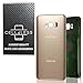 CELL4LESS Replacement Back Glass Cover Back Battery Door w/Pre-Installed Adhesive for Samsung Galaxy S8 Plus OEM - All Models G955 All Carriers- 2 Logo - OEM Replacement (Maple Gold)