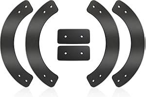 KINTLE 753-04472 953-04472 735-04033 735-04032 Rubber Paddle Set Compatible with 21" MTD Single-Stage Snowblowers, 2004 and Newer