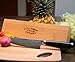 INVENTORY CLOSEOUT A Cut Above Cutlery Elite “Damascus Look” Steel Chef's Knife- Includes Knife Sheath and Bamboo Storage or Gift Box