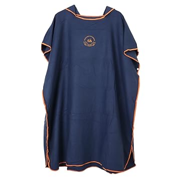 Homyl Premium Mikrofaser Bademantel für Erwachsene Herren Damen Beach Poncho Handtuch Strandtuch Badeponcho Duschtuch für Sch