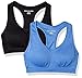 Amazon Essentials Women's Light-Support Seamless Sports Bras, Pack of 2