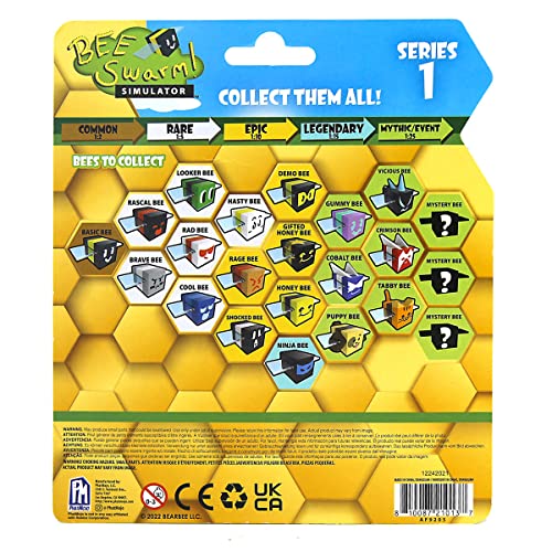 Bee Swarm Simulator Gummy Bear Action Figure Pack w/ Mystery Bee