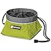 RUFFWEAR - Quencher Cinch Top, Waterproof, Collapsible, Closeable Dog Bowl, Forest Green, Medium