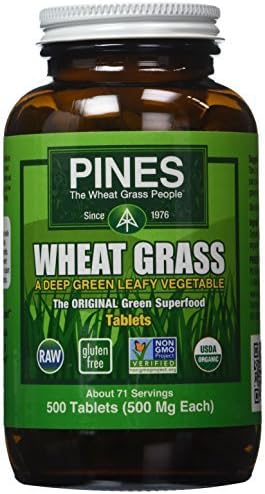 Pines Wheat Grass International Tablets, 500 Count by Pines Wheat Grass