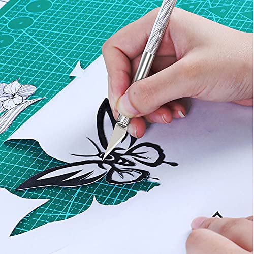 Exacto Knife Precision Carving Craft Hobby Knife Kit with 40 PCS Exacto