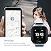 Wonbo Kid Smart Watch, Soft Silicone GPS Tracker with SIM Slot SOS Call Camera Touch Screen Real-time Location Finder Anti-Lost Alarm Remote Remove Alert for Boys Girls (Black&Blue)