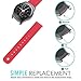 Gear S2 Classic / Gear Sport Watch Band, MoKo Soft Silicone Watch Strap for Samsung Gear S2 Classic SM-R732/R735/Moto 360 2nd(Men's 42mm 2015)/Ticwatch 2/Gear Sport SM-R600 Smartwatch, RED