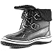 Women's DailyShoes Up Ankle High Mid Calf Artic Warm Fur Water Resistant Eskimo Snow Boots