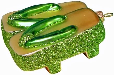 Ornaments To Remember Baby Geta (Yellow) Hand-Blown Glass Ornament