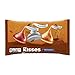 HERSHEY'S KISSES Chocolates, Gluten-Free Solid Milk Chocolate CandyWrapped in Seasonal Foil in Fall Harvest Packaging, 11 Ounce Bag (Pack of 6)