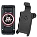 Ewirelessgear HOL-CASC781 for Casio G'zOne Ravine 2 C781 Swivel Belt Clip Holster - Black
