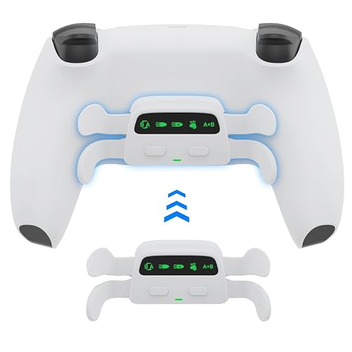 CHARM FOCUS Remap Kit with 4 Back Paddles for PS5 Controller BDM-030 ...