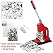Yaheetech 1Inch 25mm Button Badge Maker Machine with Extra 500Pcs Button Parts Circle Cutter School DIY