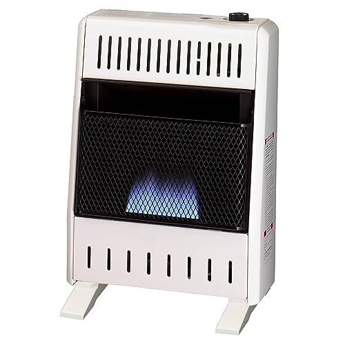 ProCom Heating Liquid Propane Ventless Blue Flame Heater With Base Feet - 10