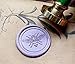 MDLG Bee Wax Seal Stamp Rosewood Handle Set Harvest Christmas Invitations Package Sealing Stamp Insect Bee Wax Seal Stamp Set
