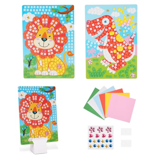 2pcs Dinosaur & Lion