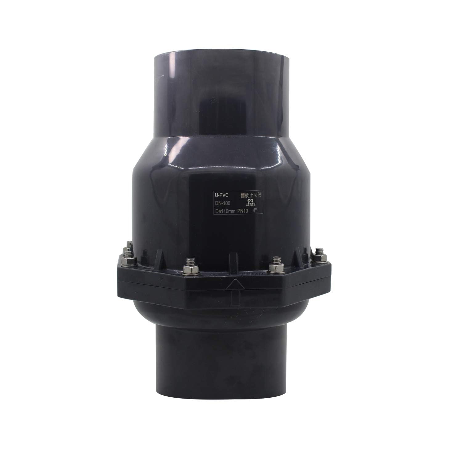 Drain Valve Backflow Check Valve Water PVC Inner Diameter 20 25 32 40 50 63 75 90 110 125 160 200 mm (Inner Diameter 63 mm)