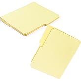 Lineco Archival File Folders, 9.5"x11.75" with 1/2-Cut Tab, Pack of 25 | Letter Size, Acid-Free, Lignin-Free Light Tan, Organize and Store Important Documents, Prints, Photos, Papers, Artwork