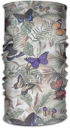 Magic Headwear Colorful Butterfly Outdoor Scarf Headbands Bandana Mask Neck Gaiter Head Wrap Mask Sweatband