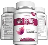 Hair Skin and Nails Vitamin Supplement with Biotin - Promotes Faster Hair Growth, Glowing Skin, Strong Nails - For Women & Men - 60 Capsules - Made in USA