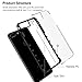 iPhone 7 Plus Case,iPhone 8 Plus Case, RANVOO Transparent Clear Scratch Resistant Slim Protective Cover Case for Apple iPhone 7/8 Plus, Black