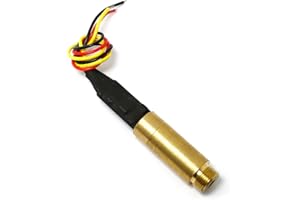 LILLY ELECTRONICS 532MD-30 532nm 1mW 4.2-5VDC Green Laser Dot Diode Module with TTL Class 2