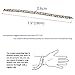 JFUME Magnetic Bracelets for Women 18k Gold with Silver with Link Remove Tool Included 7.5