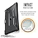 URBAN ARMOR GEAR [UAG] iPad 9.7 (2017 5th Gen & 2018 6th Gen)/iPad Pro 9.7-inch/iPad Air/iPad Air 2 Plasma Feather-Light Rugged [Ash] Military Drop Tested iPad Case