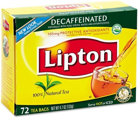 Lipton Tea Naturally Decaffeinated