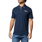 KARL LAGERFELD Paris Men's Sportswear Polo, White, XX-Large