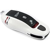 LIMBQS Key Cover Comptatible with Porsche Macan Cayenne Panamera 911, Car Key Protection Keychain (OLD KEY)