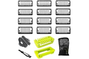 AFANSO Hybrid Electric Trimmer Guards, Guide Comb 0.5/1/1.5/2/2.5/3/3.5/4//4.5/5/7/9 MM for Norelco Trimmer Shaver