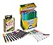 Crayola 100Count Super Tips Washable Markers with 12Count Wedge Markers, Adult Coloring, Gift (Amazon Exclusive)