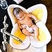 Blooming Bath Lotus Baby Bath Seat - Flower Bath Mat Baby Bath Tub Sink Bath Cushion - The Original Washer-Safe Flower Seat Baby Essentials Must Haves (Yellow)